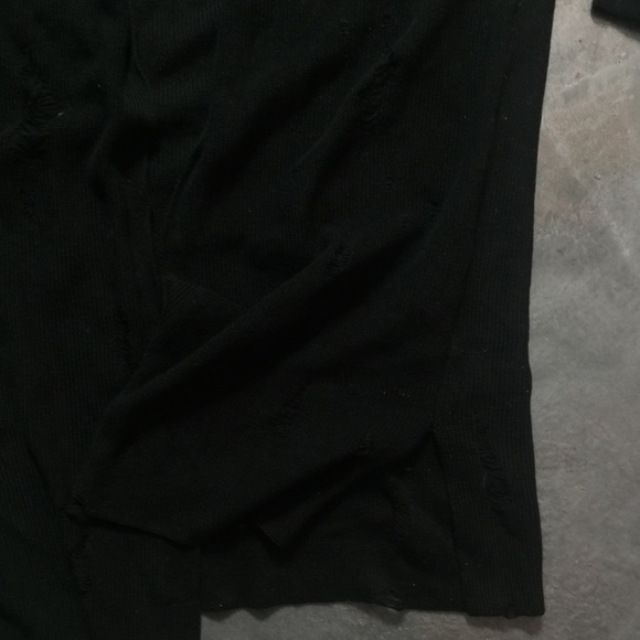 NWOT Men’s TOPMAN Distressed Cardigan - Picture 4 of 7